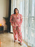 Load image into Gallery viewer, Red Floral Co-ord Set