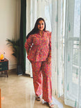 Load image into Gallery viewer, Pink Floral Co-ord Set