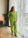 Load image into Gallery viewer, Chartreuse Green Co-ord Set