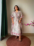 Load image into Gallery viewer, Bela Kaftan Dress