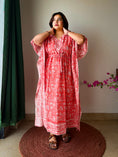 Load image into Gallery viewer, Gulmohar Kaftan Dress