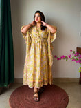 Load image into Gallery viewer, Surajmukhi Kaftan Dress