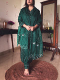 Load image into Gallery viewer, Simran Emerald Green Hand-Embroidered Kurta Set