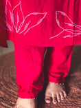 Load image into Gallery viewer, Anjali Red Hand-Embroidered Kurta Set