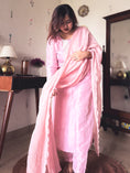 Load image into Gallery viewer, Pooja Blush Pink Hand-Embroidered Kurta Set