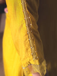 Load image into Gallery viewer, Mastani Mustard Gold Hand-Embroidered Kurta Set
