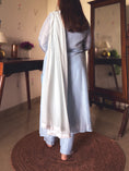 Load image into Gallery viewer, Chandni Powder Blue Hand-Embroidered Kurta Set