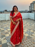 Load image into Gallery viewer, Rang Deeni Tissue Saree