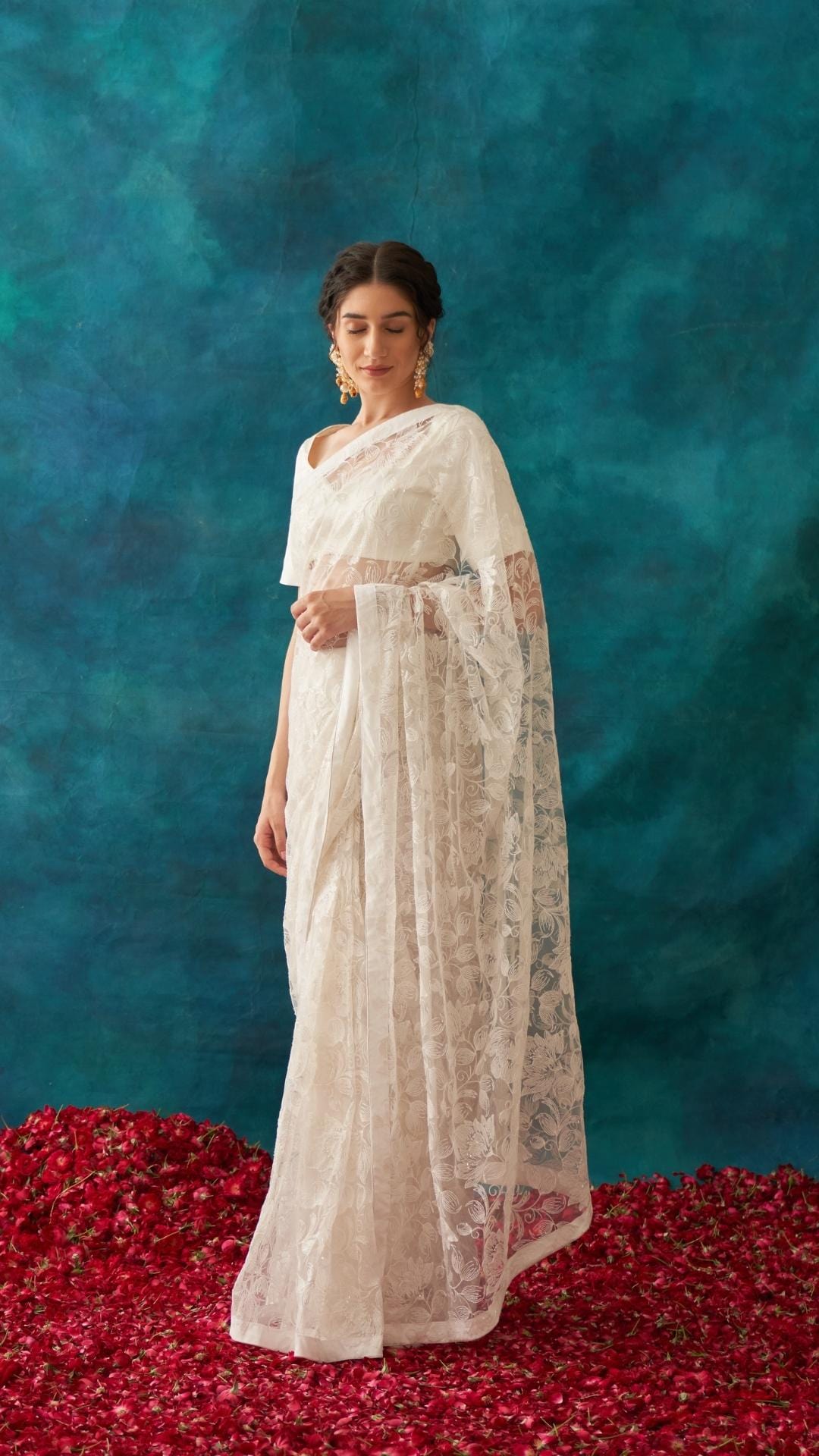 Madhno Sari Set
