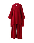 Load image into Gallery viewer, Zaib Farshi Suit Set (Red)
