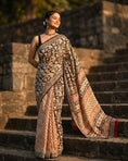 Load image into Gallery viewer, Ruhani Ajrakh Heritage Saree
