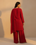 Load image into Gallery viewer, Zaib Farshi Suit Set (Red)

