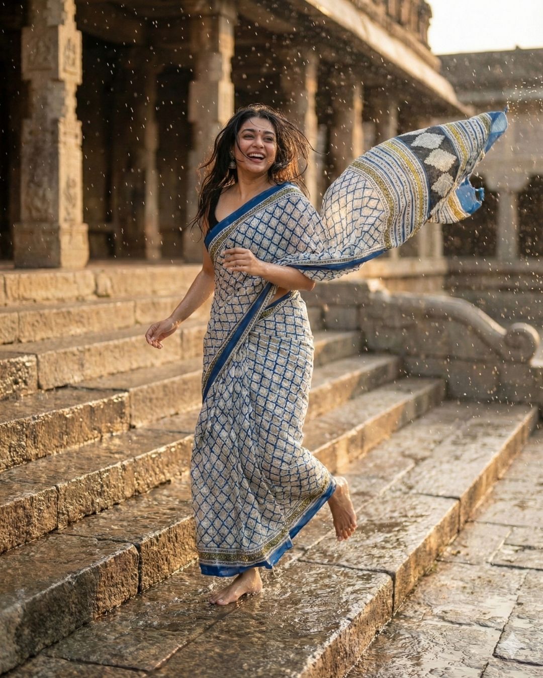 Neelvastra Heritage Saree