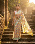 Load image into Gallery viewer, Gulbahaar Pastel Saree
