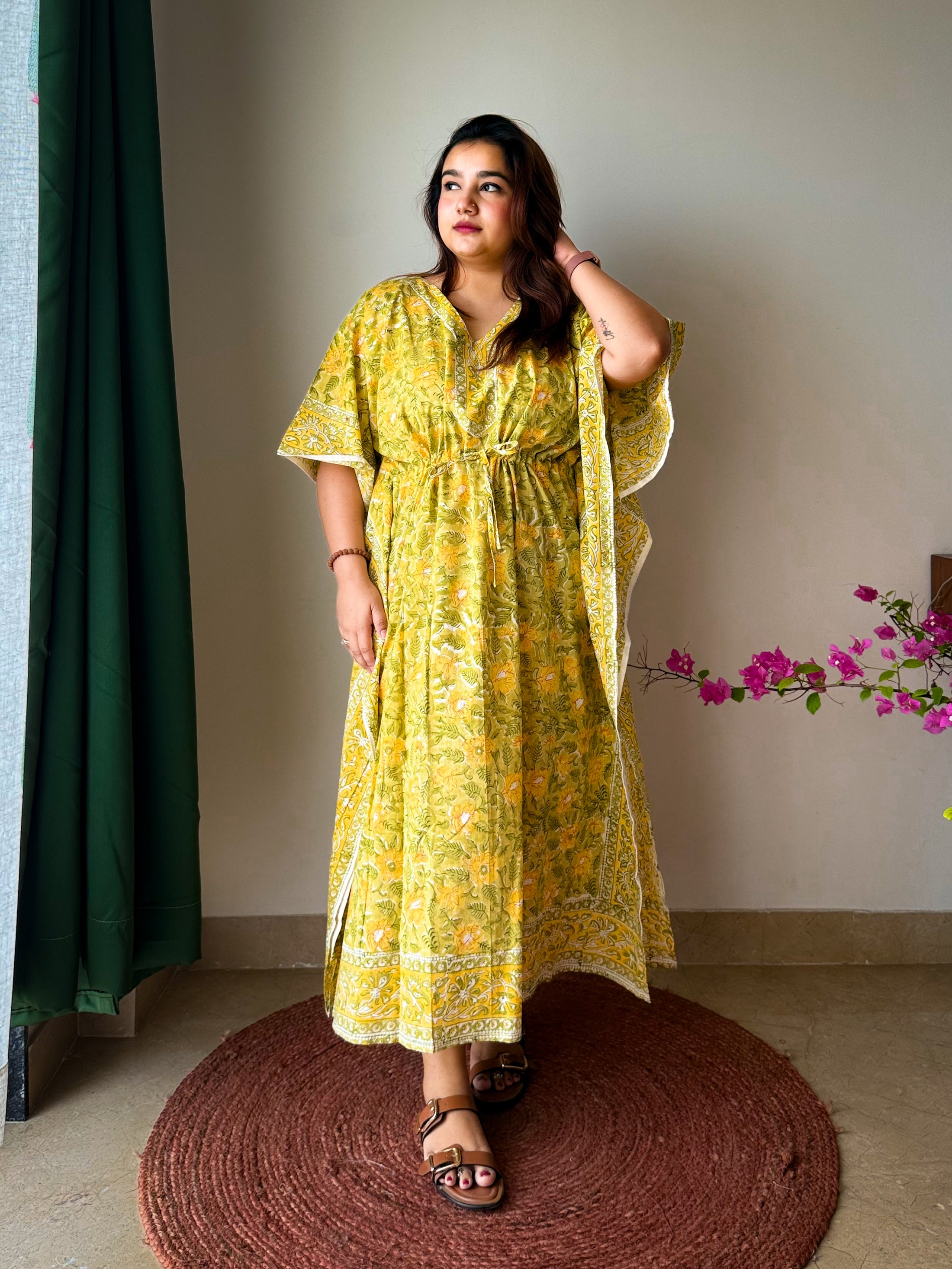 Amaltas Kaftan Dress