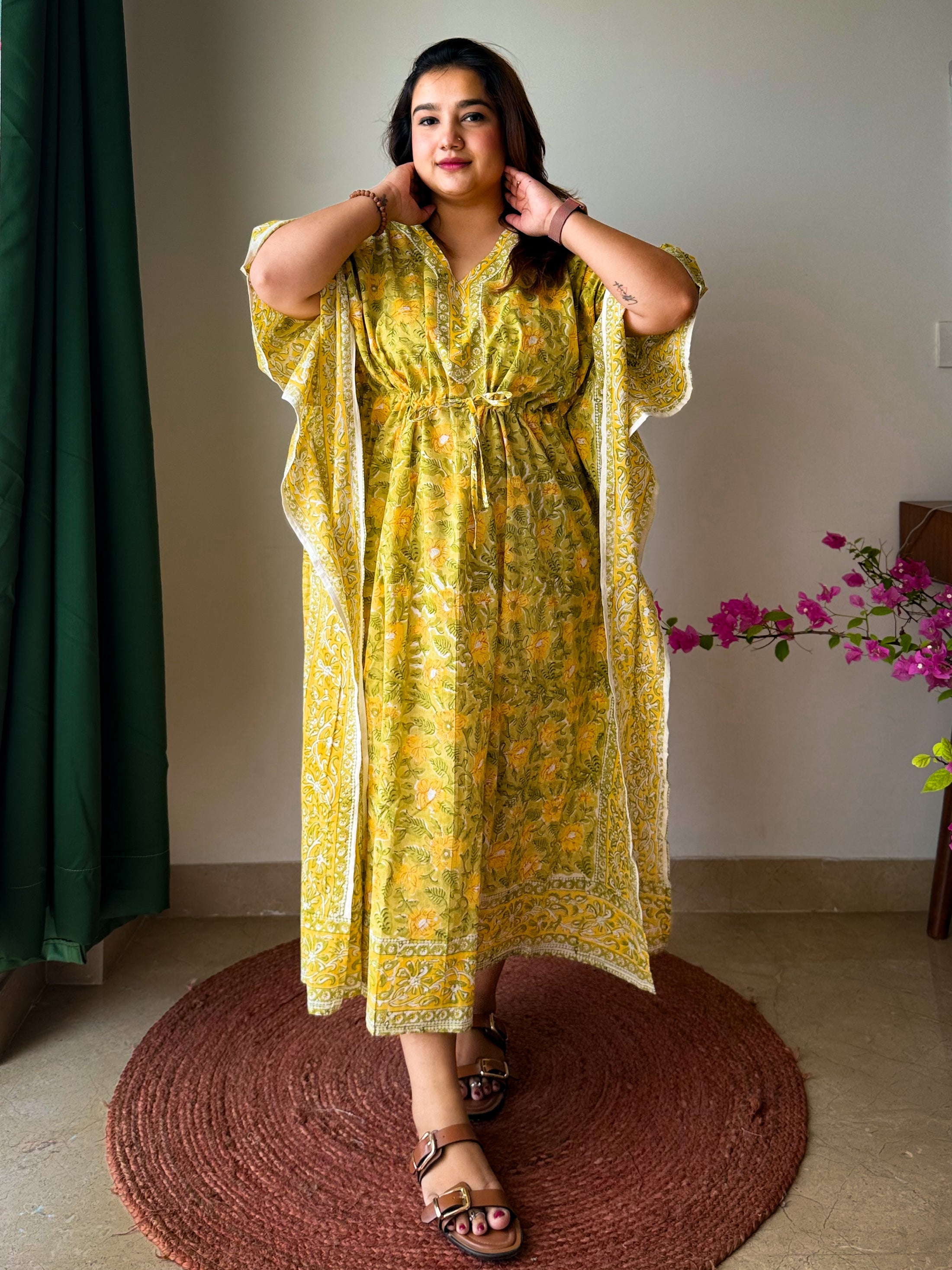 Amaltas Kaftan Dress