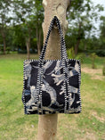 Load image into Gallery viewer, Midnight Mew Tote Bag
