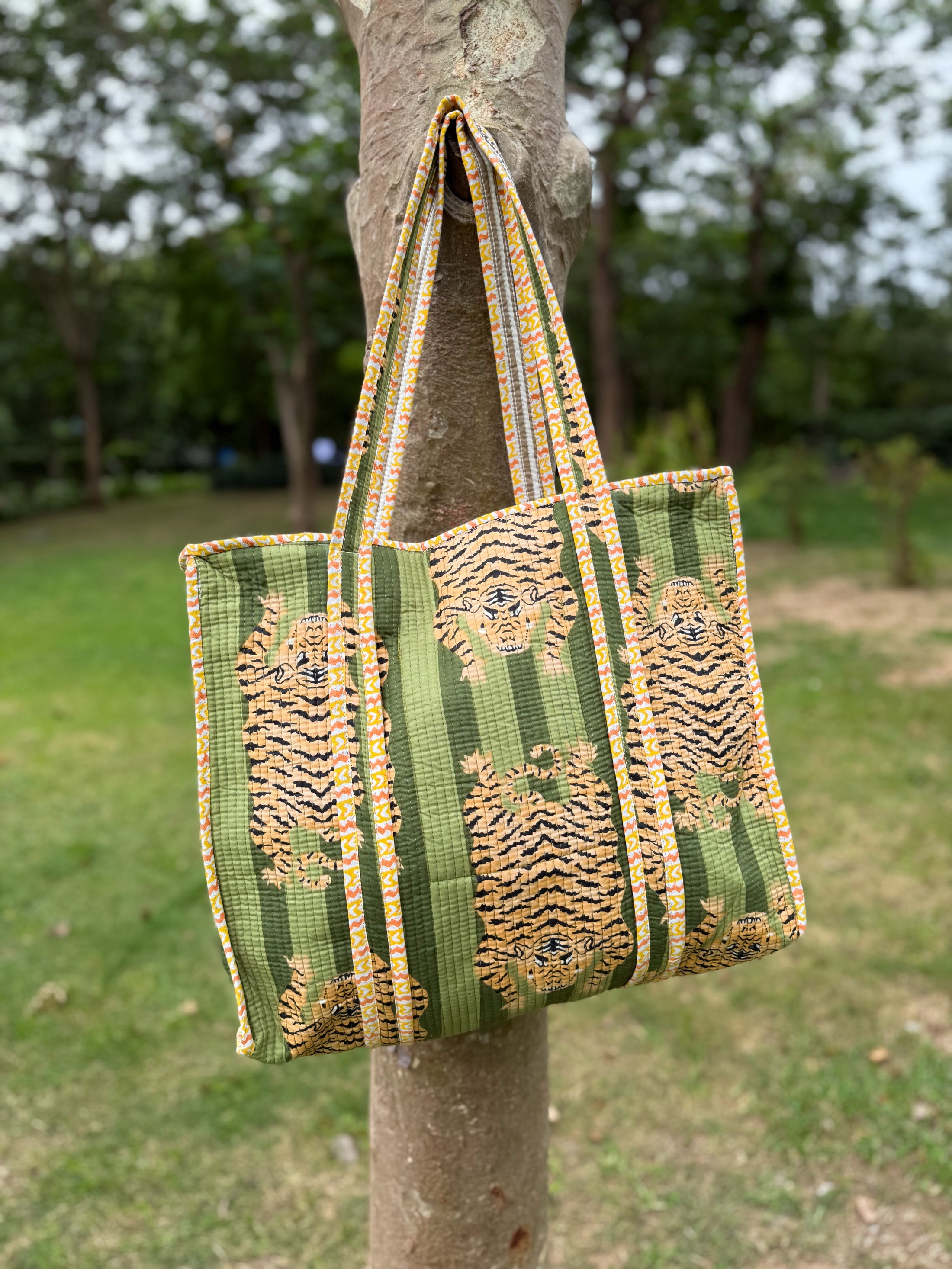 Mint Maharaja Tote Bag