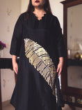 Load image into Gallery viewer, Aisha Black & Gold Sequin Hand-Embroidered Kurta Set

