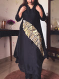 Load image into Gallery viewer, Aisha Black & Gold Sequin Hand-Embroidered Kurta Set
