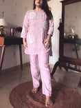 Load image into Gallery viewer, Shanaya Blush Pink Pearl-Embroidered Co-ord Set
