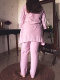 Load image into Gallery viewer, Shanaya Blush Pink Pearl-Embroidered Co-ord Set
