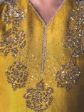 Load image into Gallery viewer, Mastani Mustard Gold Hand-Embroidered Kurta Set
