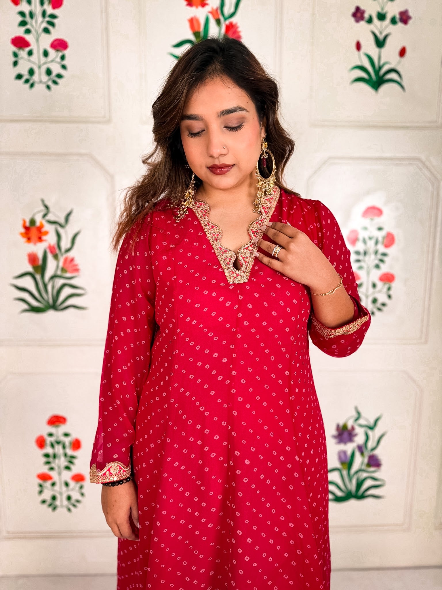 Gulnaar Long Kurta Set