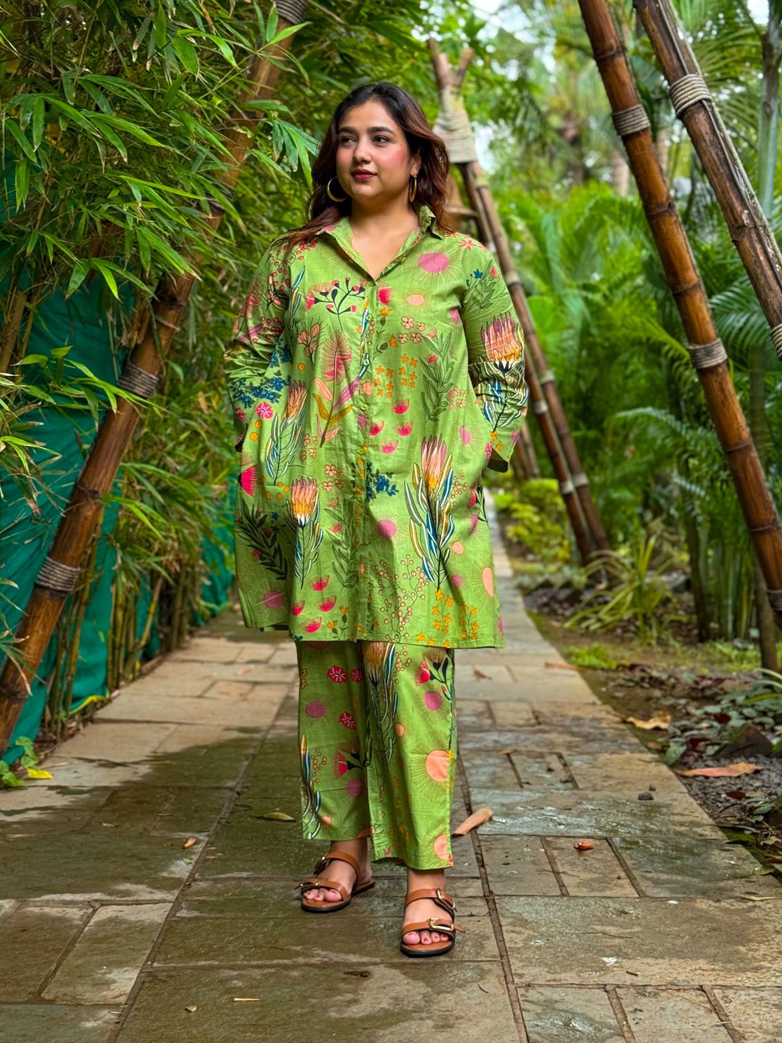Parrot Shirt Set