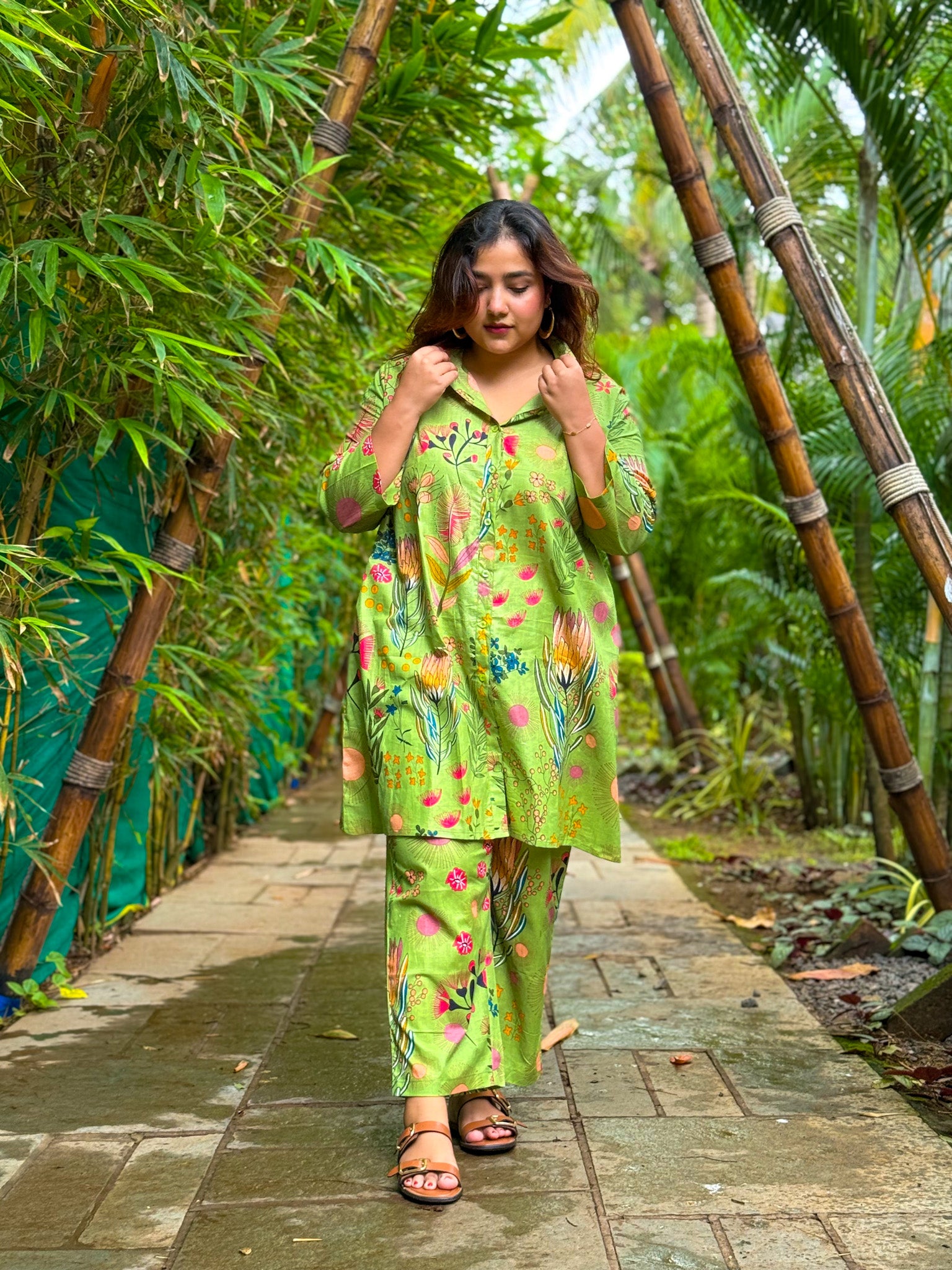 Parrot Shirt Set