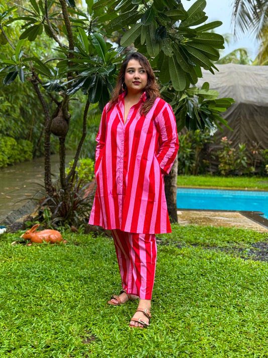 Flamingo Shirt Set