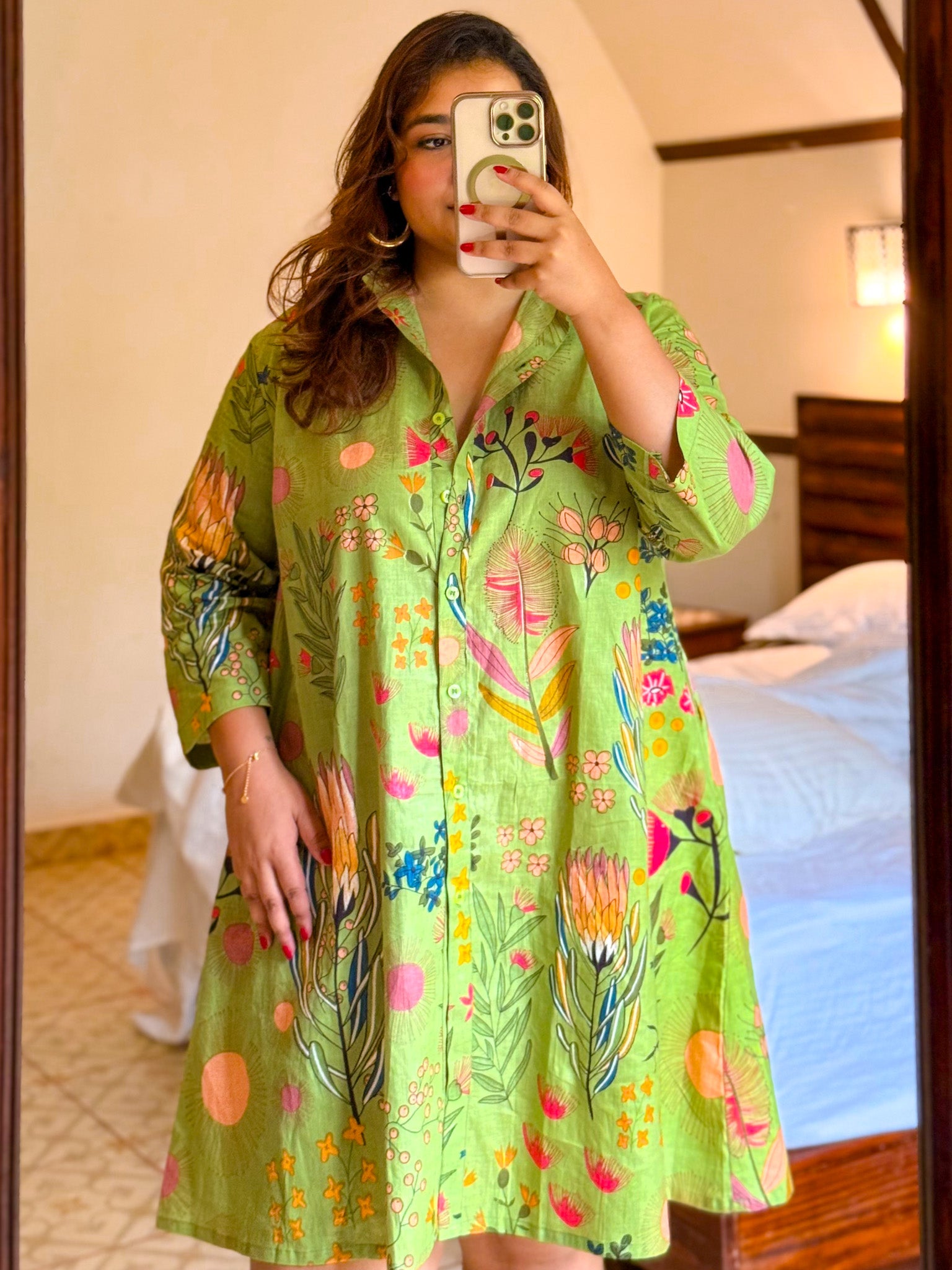 Parrot Short Dress