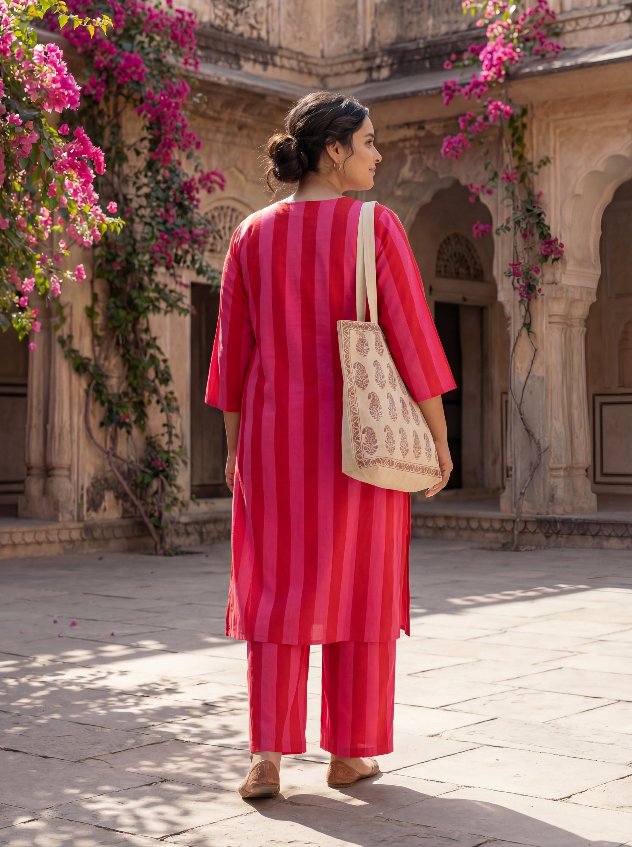 Pink Sundara Kurta Set