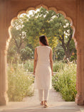 Load image into Gallery viewer, White Abhish Kurta Set
