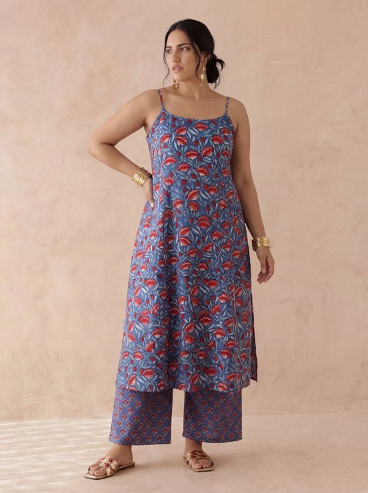 Neel Gulzar Strappy Set