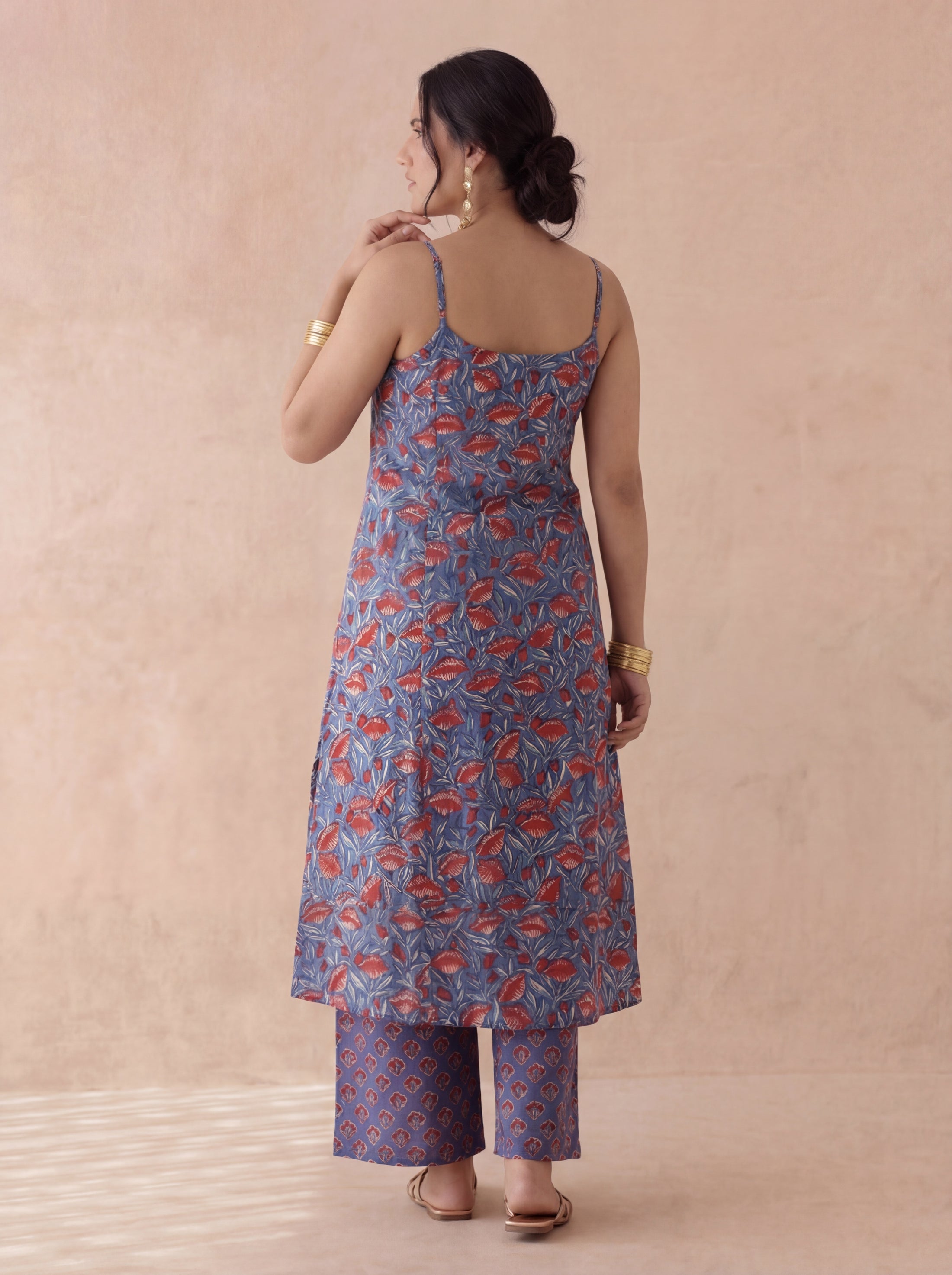 Neel Gulzar Strappy Set