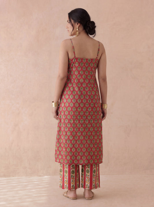 Sindoori Strappy Set