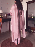 Load image into Gallery viewer, Tina Dusty Rose Pearl-Embroidered Kurta Set
