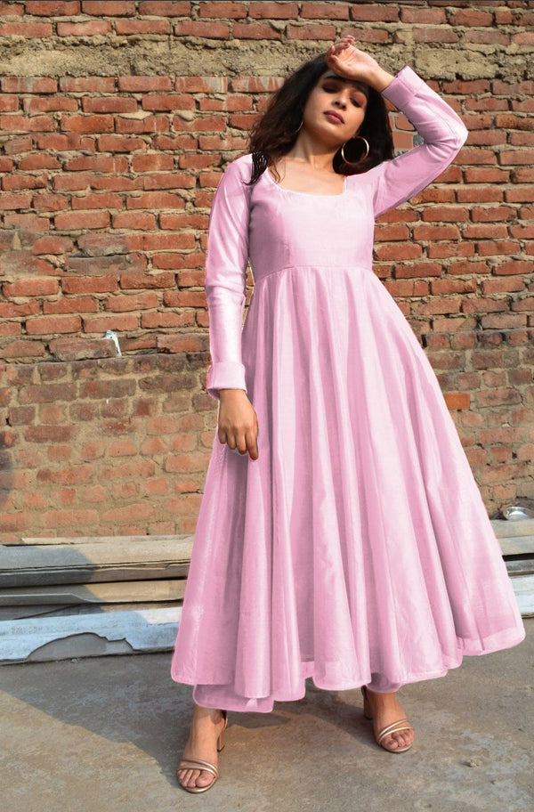 Baby Pink Rosewood Set Indian Sets Angrakhaa.com 